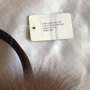 EARMUFFS - FOX FUR